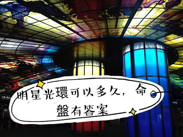 【解工作9】明星光環可以多久命盤有答案。