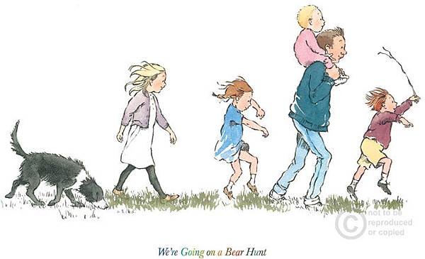 HO9001 - Helen Oxenbury - Going on a Bear Hunt - Collectors Edition Print