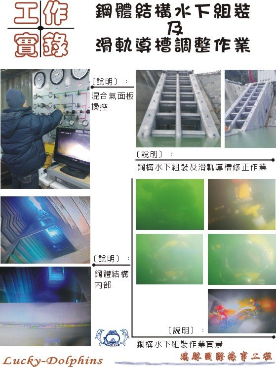 鋼構水下組裝