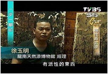 尋找黃金漆-龍南製漆