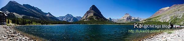 Swiftcurrent Lake Panorama-2