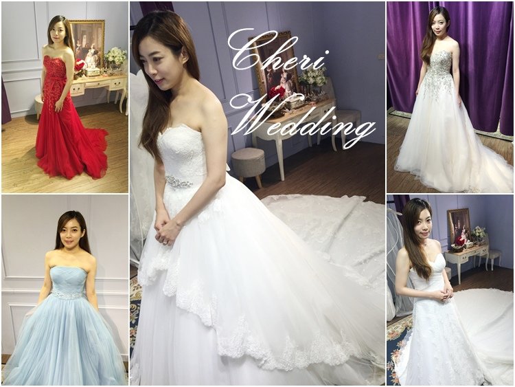 婚紗試穿-CHERI法式手工婚紗-白紗禮服-wedding gown (64)