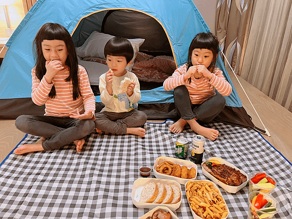 【親子旅遊】新北福容大飯店淡水漁人碼頭輕野餐住宿方案~房內帳