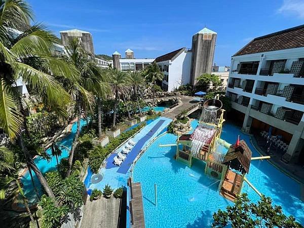 【團購】墾丁悠活渡假村，滑水道、SPA池、兒童遊戲區、館內沙