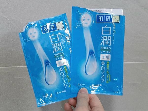 ６．[Hada-Labo 肌研] 白潤美白面膜.jpg
