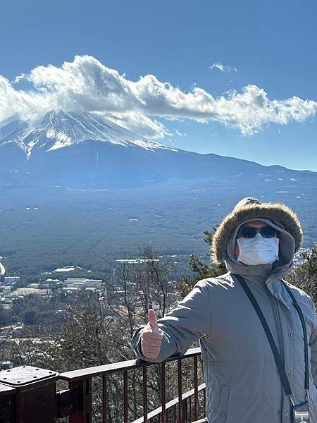 2025寒假東京、北海道行 Day2-1：河口湖富士山全景纜