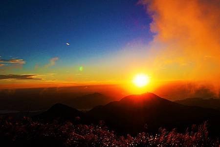 【台北大屯山 | 景點】絕美夕陽與璀璨夜景兼具的大屯山助航站