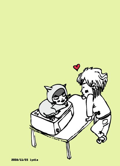 postcare-披著貓皮的小男孩.jpg