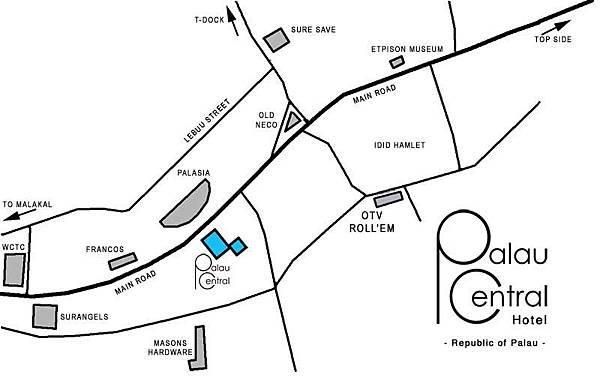 Palau-Central-Map