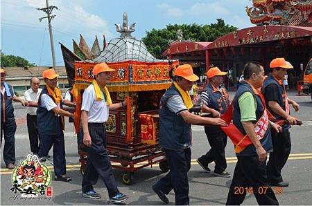 2014甲午年農曆六月二十三日感謝台中聖天佛帝宮進香團蒞臨雲林馬山厝永安宮二太子廟參香