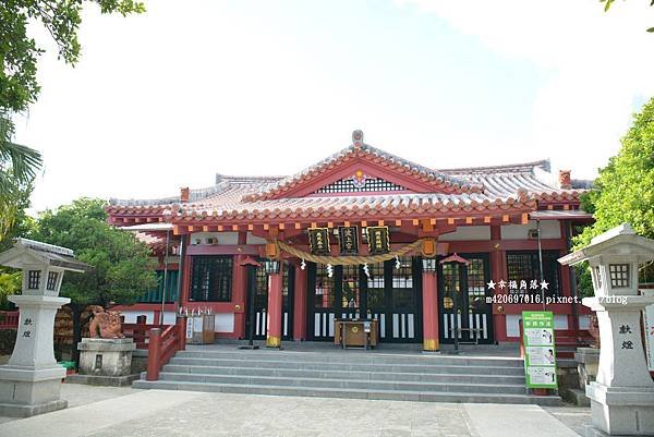 〔搭藍寶石公主號遊沖繩〕沖繩島上行程//波上宮