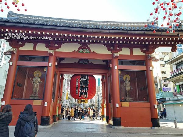 〔2023日本東京自由行8日遊〕淺草寺//雷門//鳴門鯛燒本