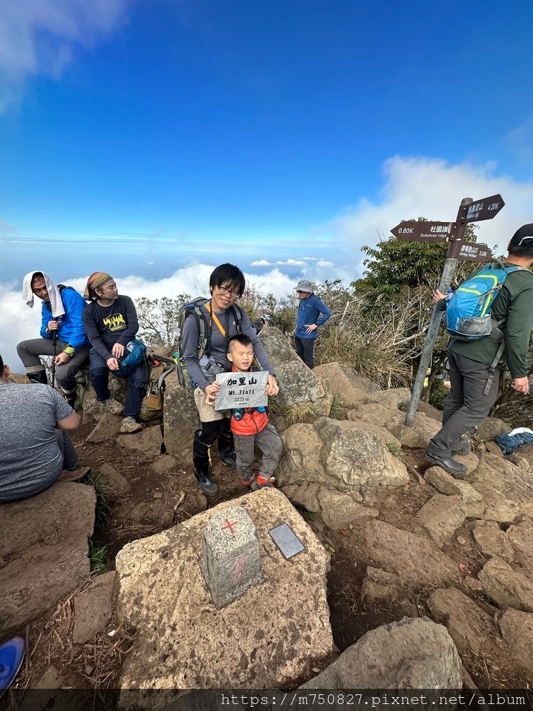 【親子登山】2023-12-09鹿場上加里山