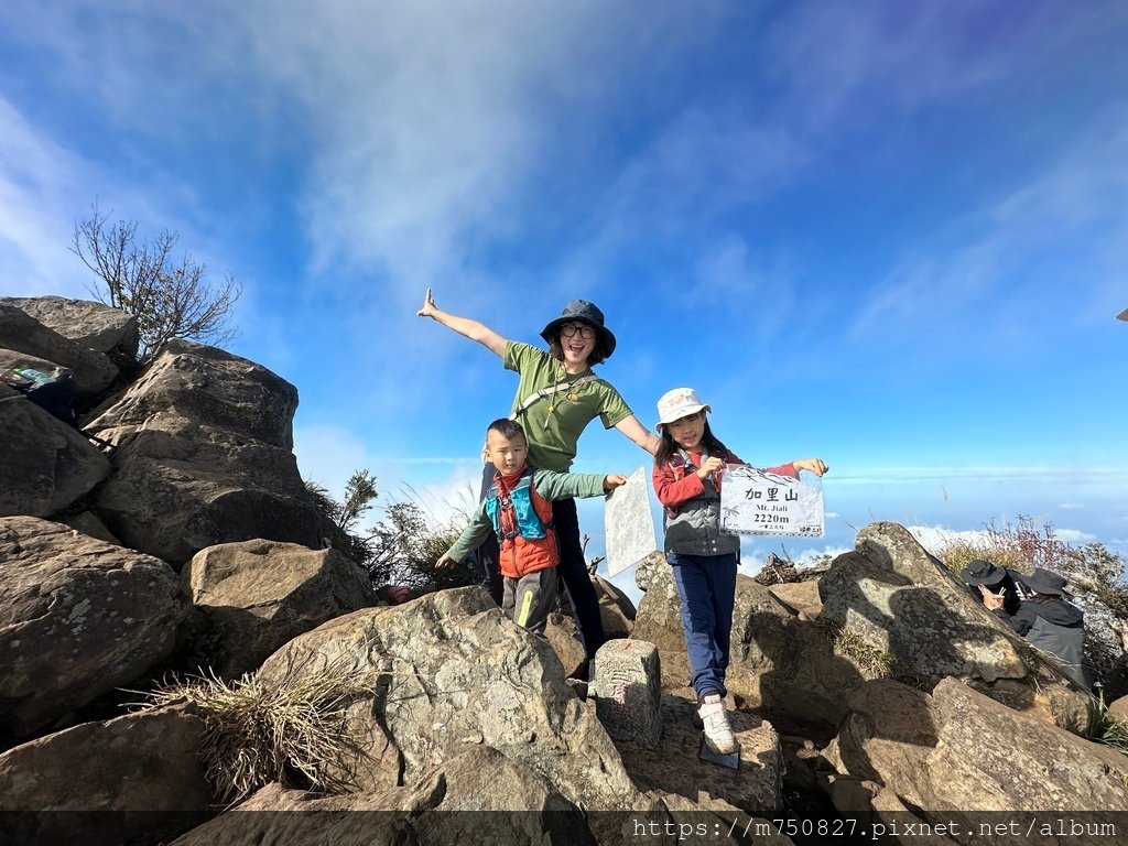 【親子登山】2023-12-09鹿場上加里山