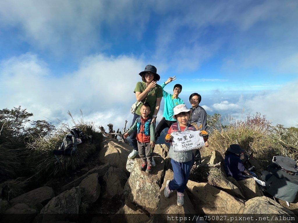 【親子登山】2023-12-09鹿場上加里山