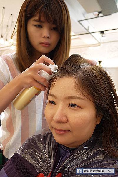 中山區美髮【Tête hair design（tete)】冷暖雙色層次染髮給我好氣色。設計師吉米