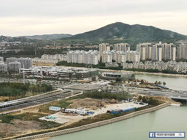 青島景點【港中旅海泉灣渡假區】青島outlet購物中心/第一次搭摩天輪
