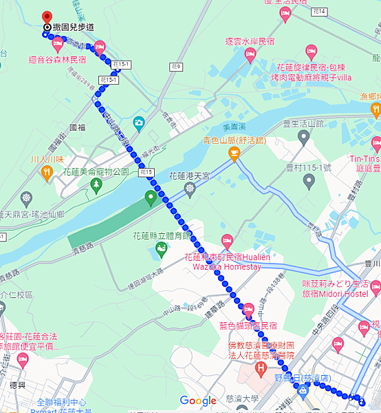 花蓮市撒固兒瀑布