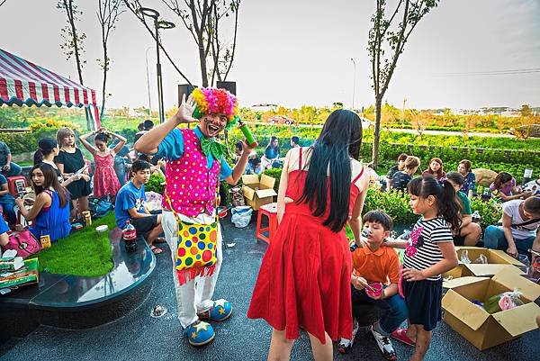 頤和園中秋晚會迎賓小丑、魔術表演、六人舞團