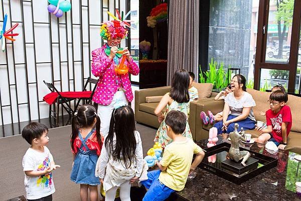 景雲見社區派對氣球小丑、魔術表演