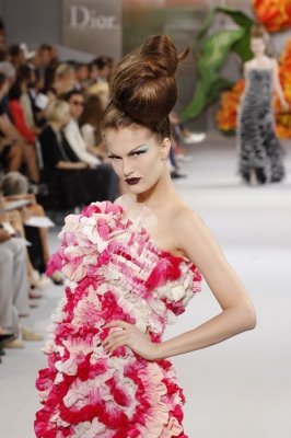 Christian Dior Haute Couture F/W 2010:Alla Kostromichova