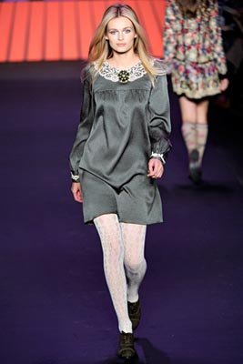 Anna Sui F/W 2011 - Edita Vilkeviciute