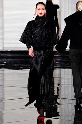 Ralph Lauren F/W 2011 - Bruna Tenorio