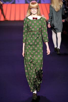 Anna Sui F/W 2011 - Hanne Gaby Odiele
