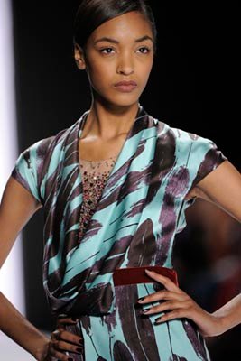 Carolina Herrera F/W 2011 - Jourdan Dunn