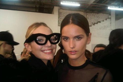 Givenchy F/W 2011 - Candice Swanepoel,Izabel Goulart