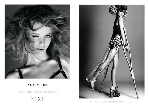 Show Packages-NY FW 11: Next Models - Abbey Lee