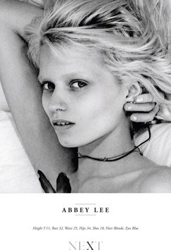 Show Packages-NY SS 12: NEXT - Abbey Lee