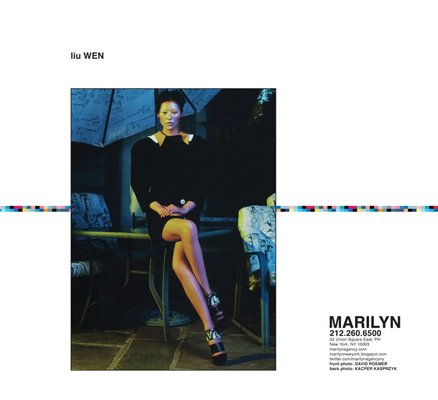 Show Packages-NY SS 12: Marilyn - Liu Wen