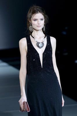 Giorgio Armani F/W 2011 - Katie Fogarty