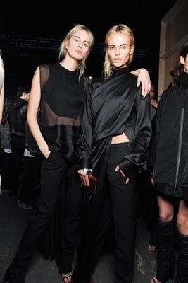 Alexander Wang F/W 2011 - Karolina Kurkova &amp; Natasha Poly