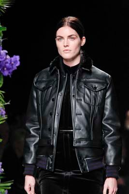 Givenchy F/W 2011 - Hilary Rhoda