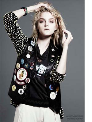 Russh April/May 2011:Jessica Stam