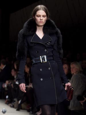 Burberry Prorsum F/W 2011 - Caroline Brasch Nielsen