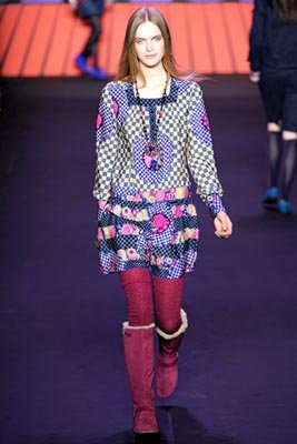 Anna Sui F/W 2011 - Mirte Maas