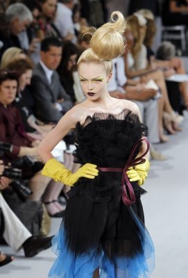Christian Dior Haute Couture F/W 2010:Siri Tollerod