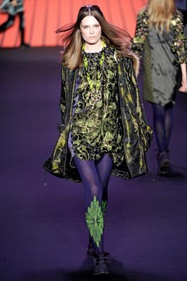 Anna Sui F/W 2011 - Caroline Brasch Nielsen