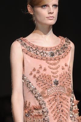Alberta Ferretti F/W 2011 - Hanne Gaby Odiele