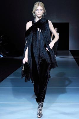 Giorgio Armani F/W 2011 - Patricia van der Vliet