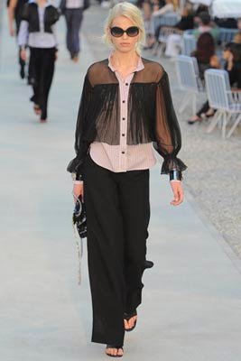 Chanel Cruise 2012 Cap d’Antibes - Daphane Groeneveld