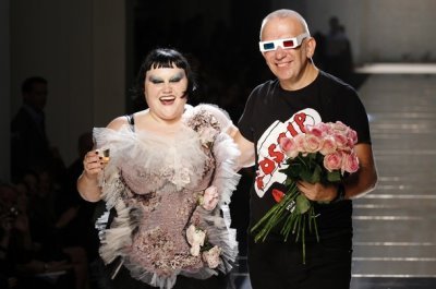 Jean Paul Gaultier S/S 2011 : Beth Ditto &amp; Jean Paul Gaultier