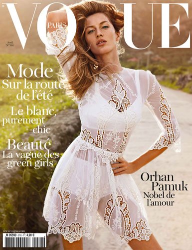 Vogue Paris April 2011:Gisele Bundchen