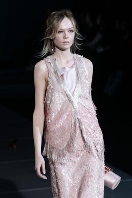 Giorgio Armani F/W 2011 - Siri Tollerod