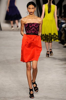 Jason Wu F/W 09 - Chanel Iman