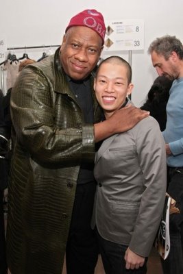 Jason Wu F/W 09 - Andre Leon Talley &amp; Jason Wu