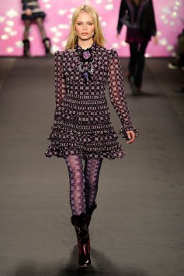 Anna Sui F/W09 - Natasha Poly